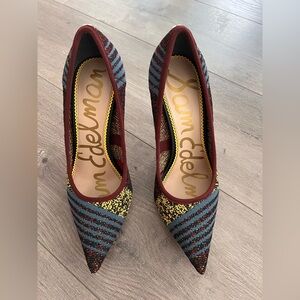 Sam Edelman Multicolor Women's Heels Size 8.5